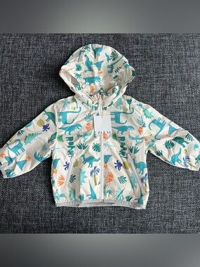 NWT Zara Boys Dinosaur Jacket Size 9-12 Months